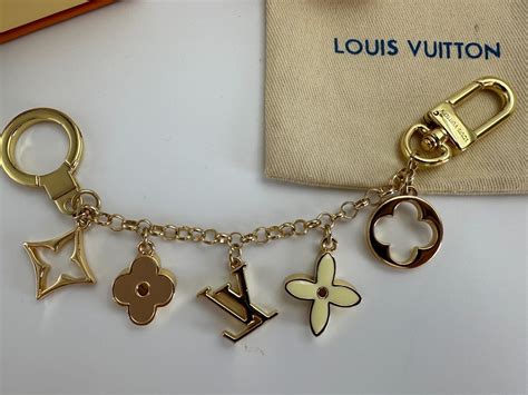 LOUIS VUITTON M65111 Bag Charm Chain Fool Toe Monogram 